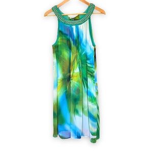 Signature by Robbie Bee Halter Dress Size 6-EUC